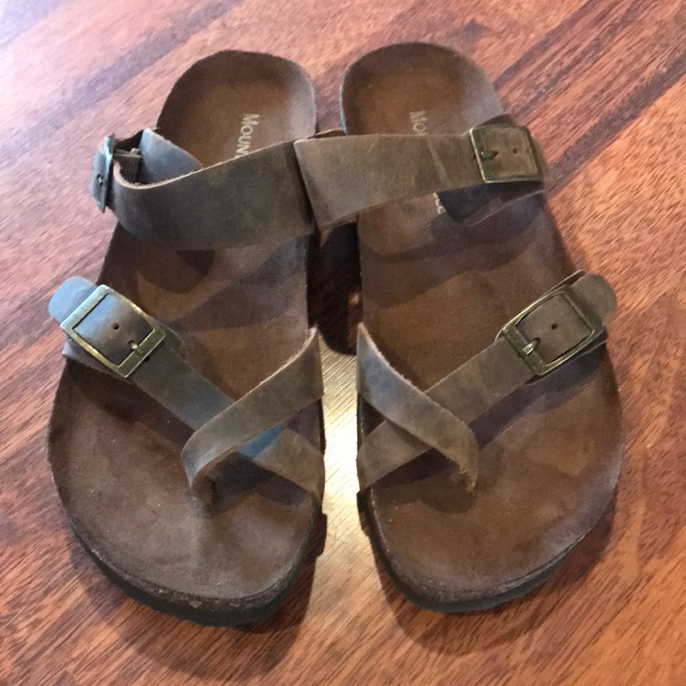 Brand new leather sandal